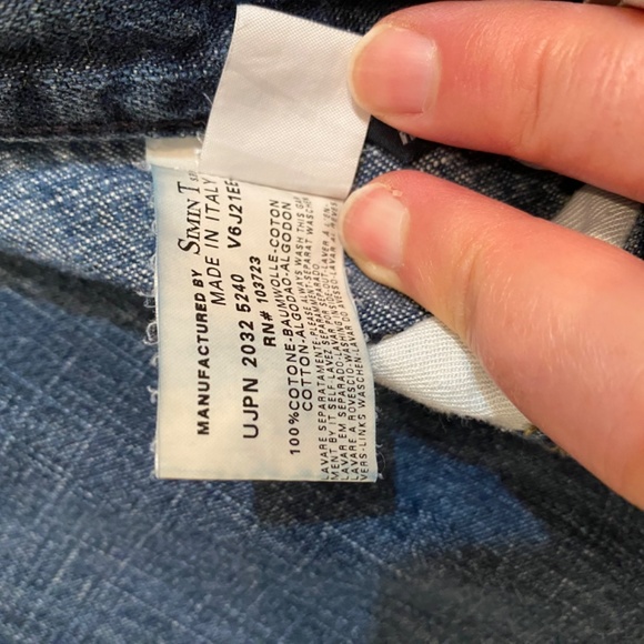 ARMANI JEANS Mens Blue Jeans Sz 36 - Picture 10 of 10